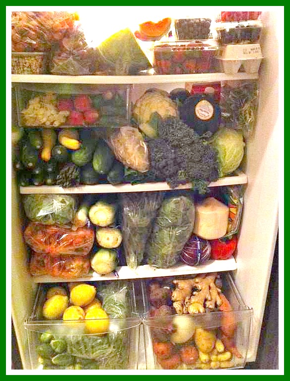 what's in your fridge fruits and vegetables