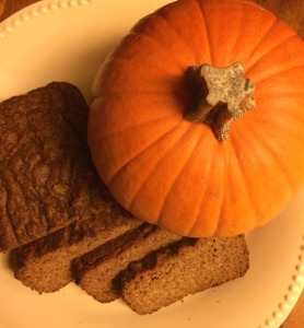 Gluten free pumpkin bread
